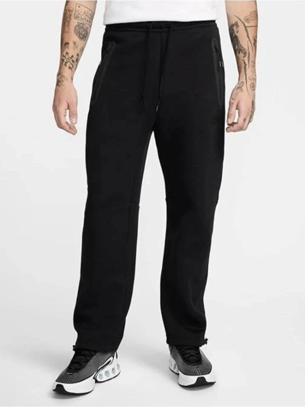 Nike Tech Fleece Black Jogger Pants (HJ6533-010) NWT! Men’s Size Large